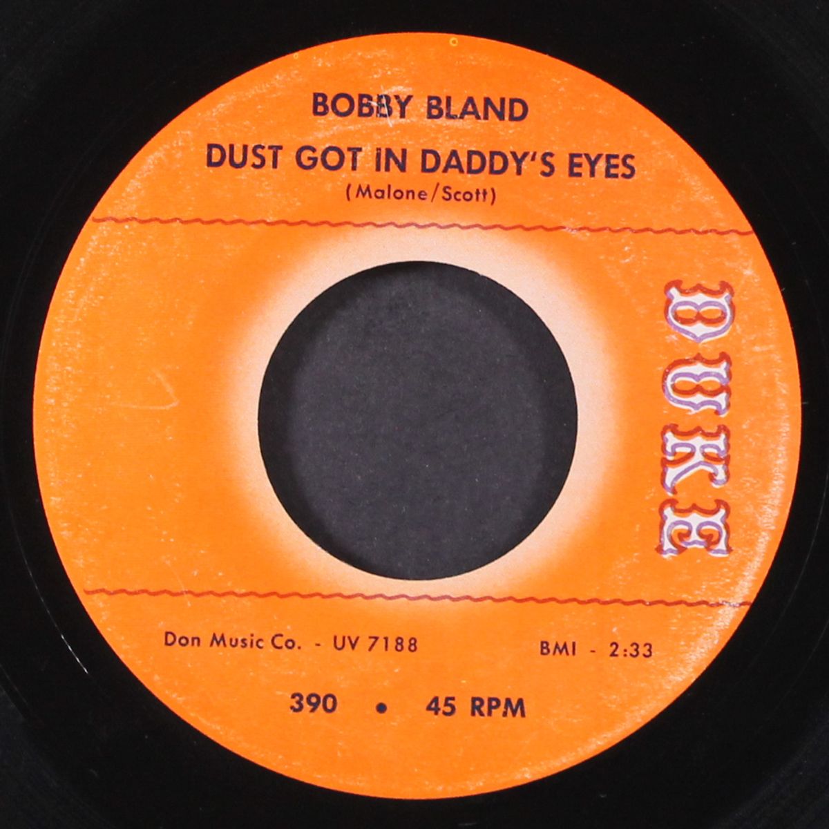 ain't no telling / dust got in daddy's eyes by BOBBY BLAND