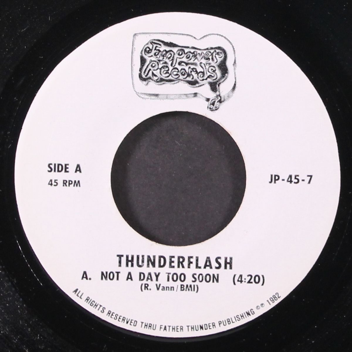comin' from me this time / not a day too soon by THUNDERFLASH