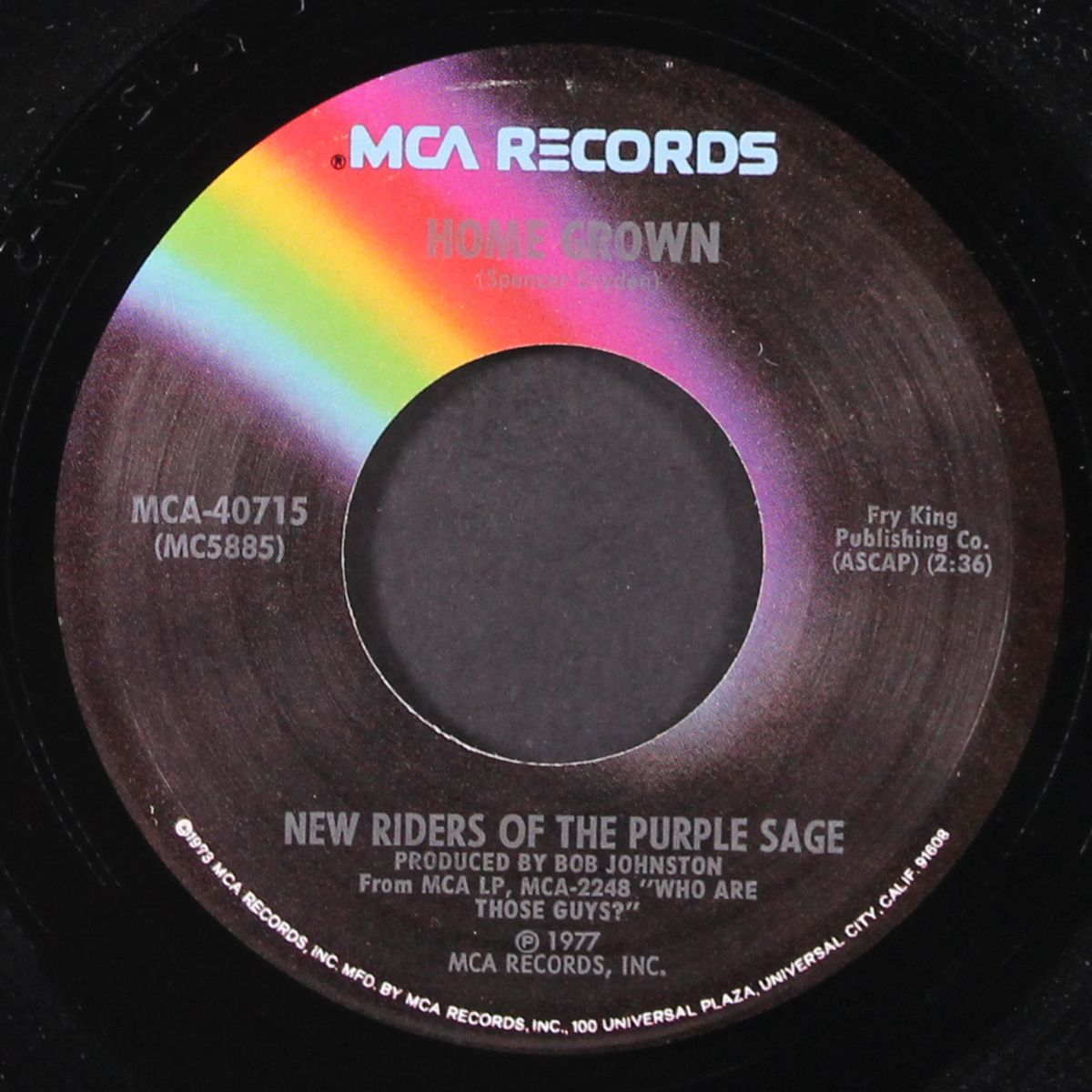 another night in reno / home grown by NEW RIDERS OF THE PURPLE SAGE