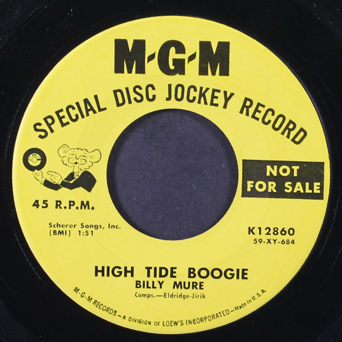 high tide boogie / lover's guitar by BILLY MURE