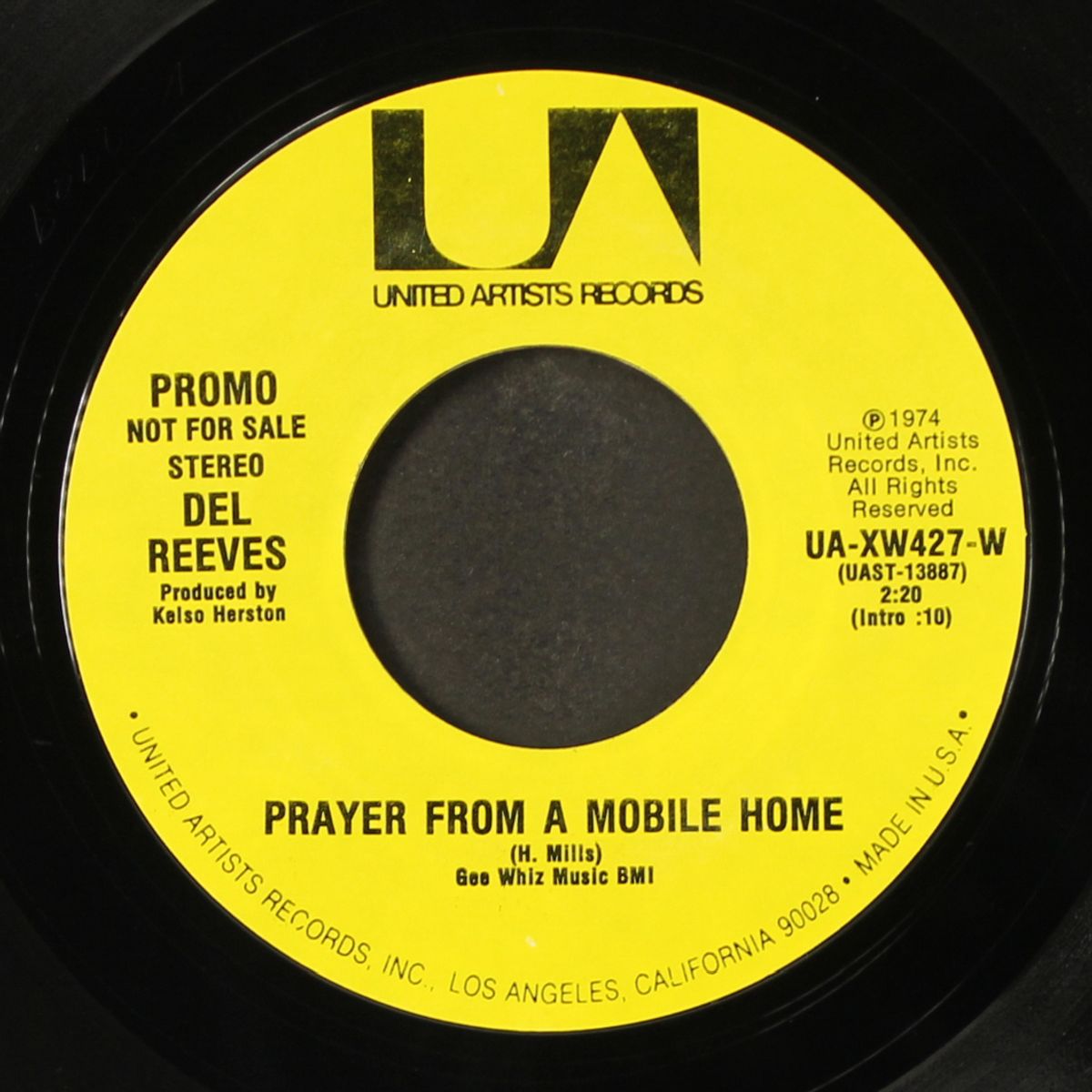 prayer from a mobile home by DEL REEVES