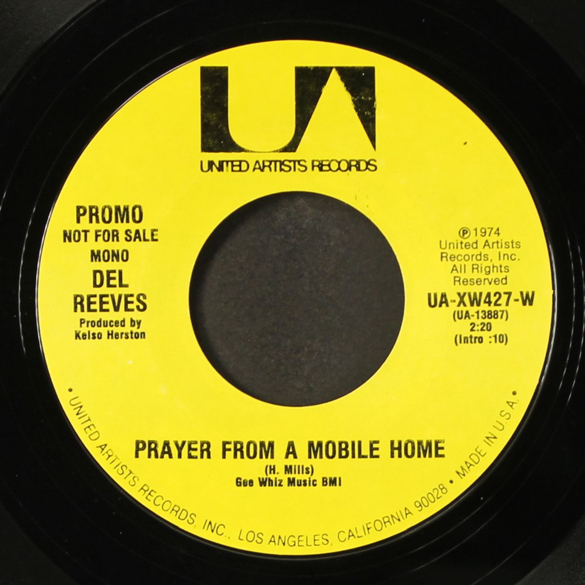 prayer from a mobile home by DEL REEVES