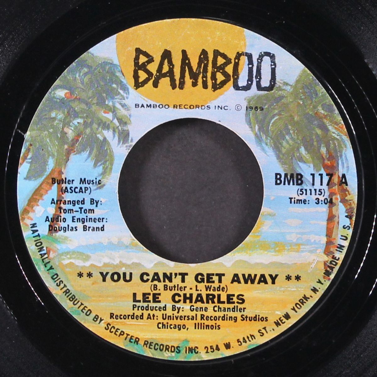 you can't get away / girl you turned your back on my love by LEE CHARLES
