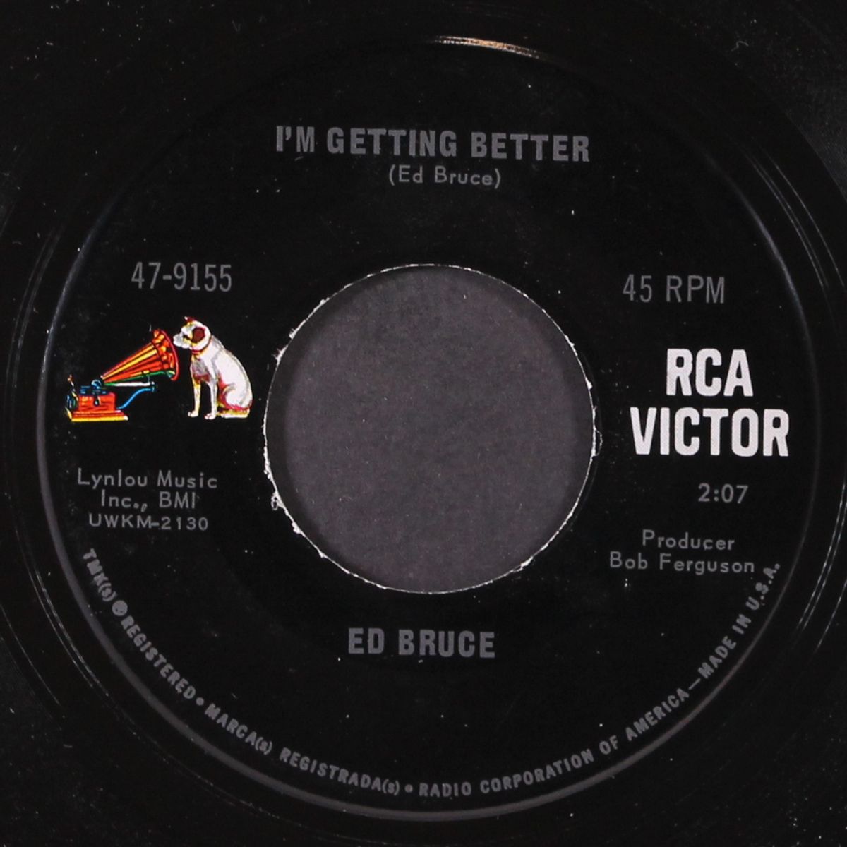 last train to clarksville / i'm getting better by ED BRUCE