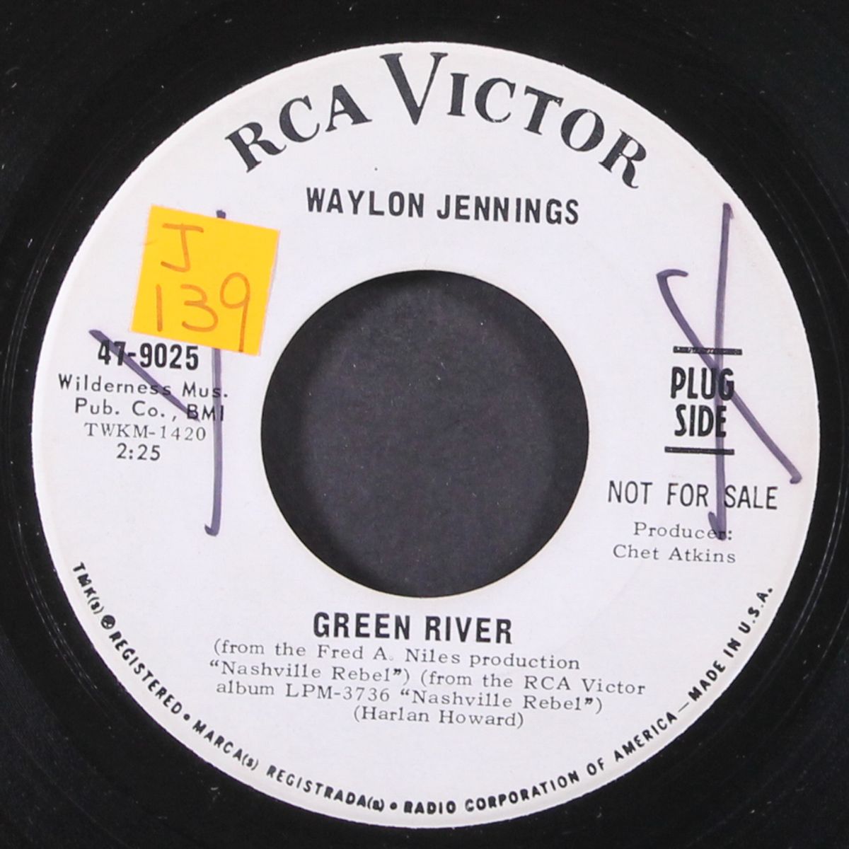green river / silver ribbons by WAYLON JENNINGS