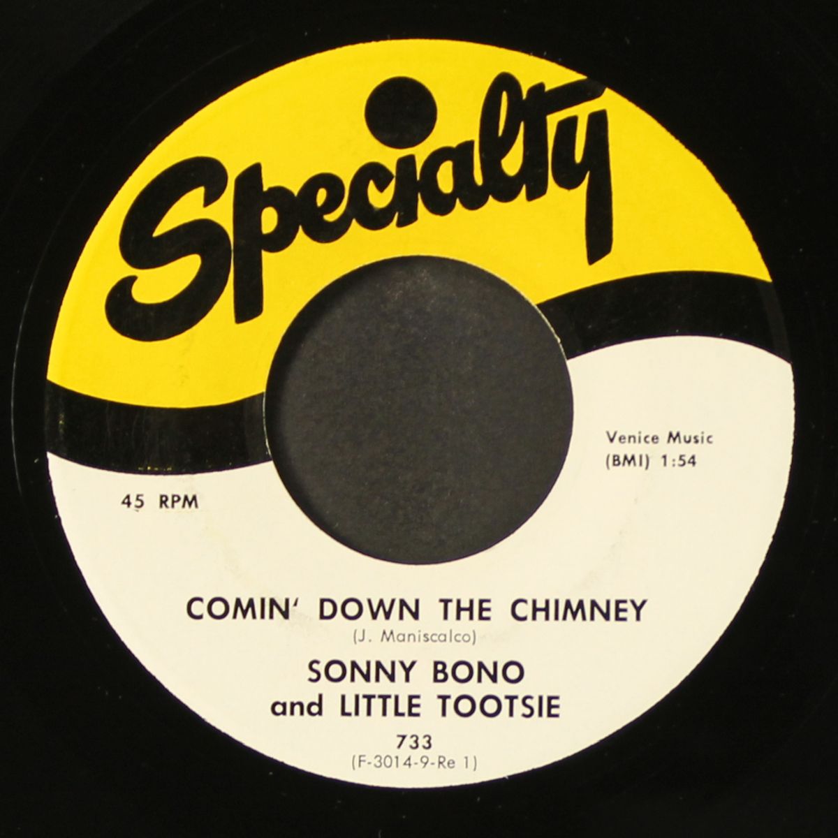 comin' down the chimney / one little answer by SONNY BONO & LITTLE TOOTSIE
