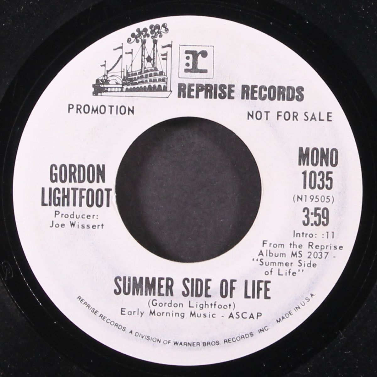 summer side of life / mono by GORDON LIGHTFOOT