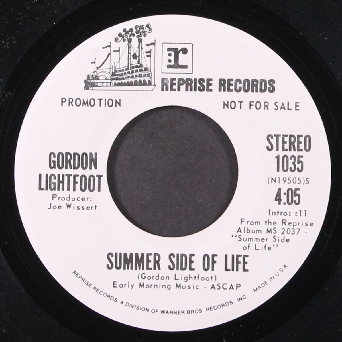 summer side of life / mono by GORDON LIGHTFOOT