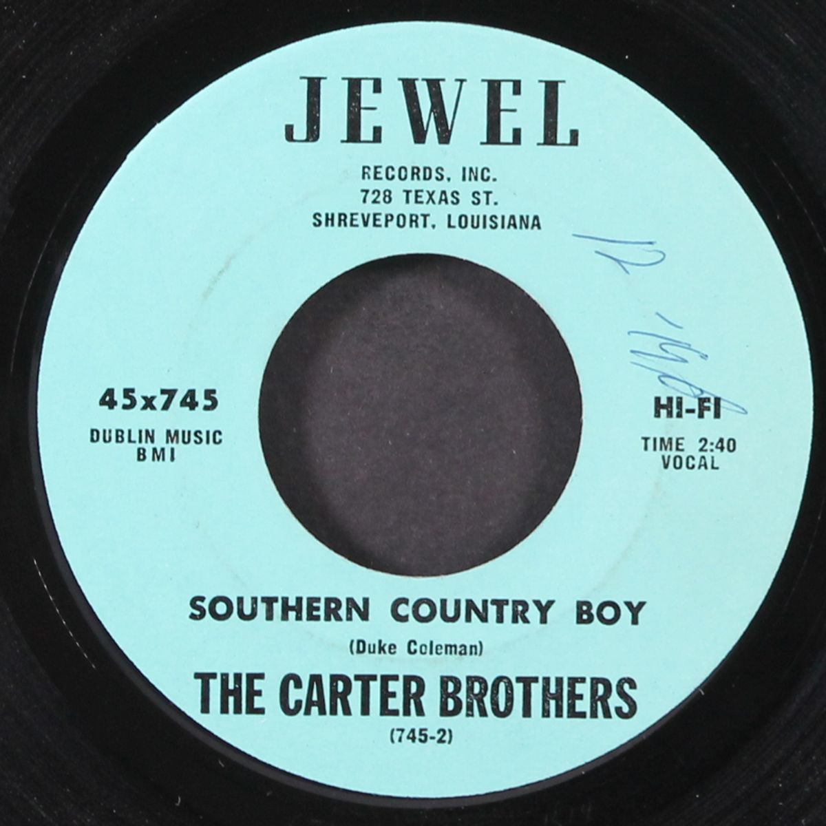 southern country boy / do the flo show by CARTER BROTHERS