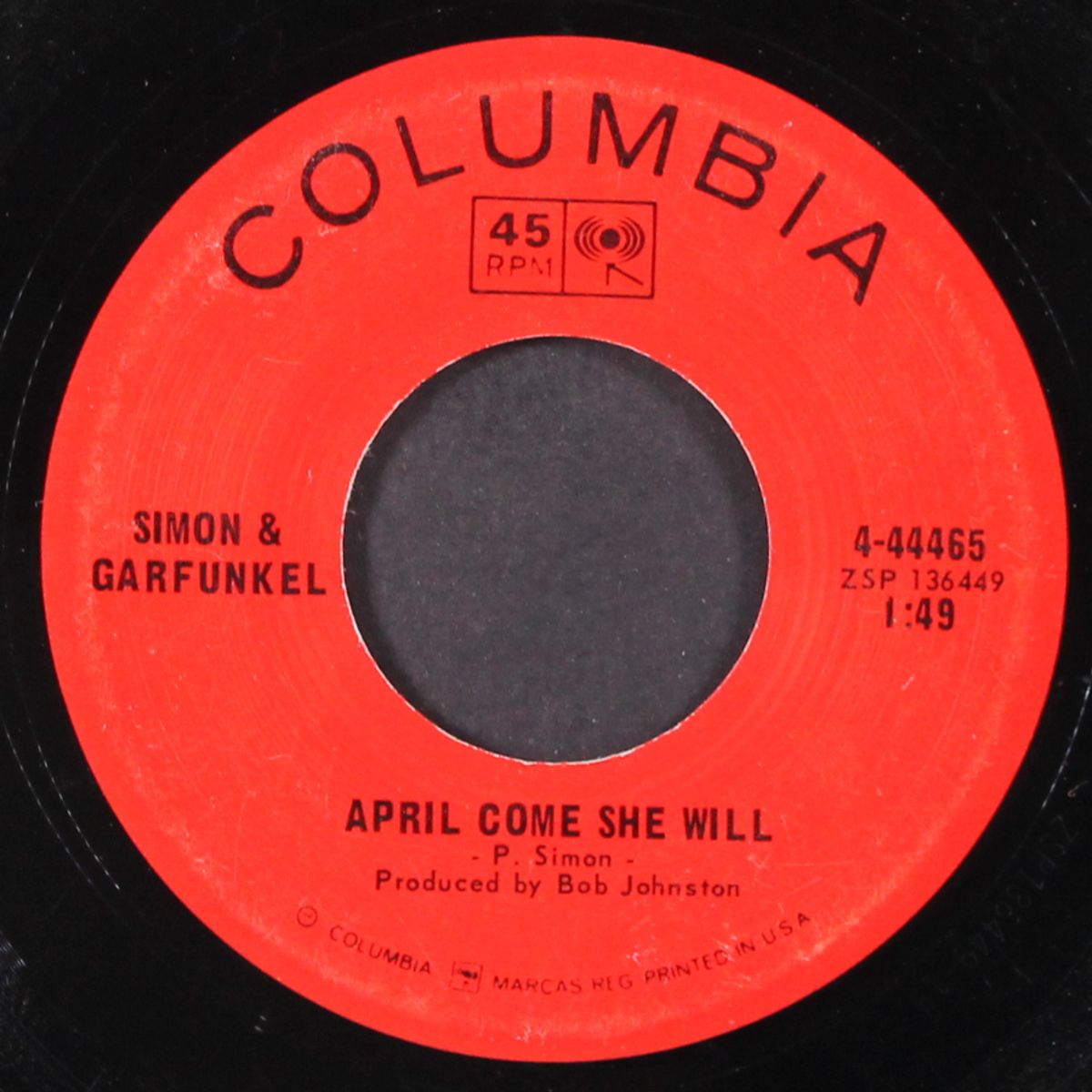 scarborough fair / april come she will by SIMON & GARFUNKEL