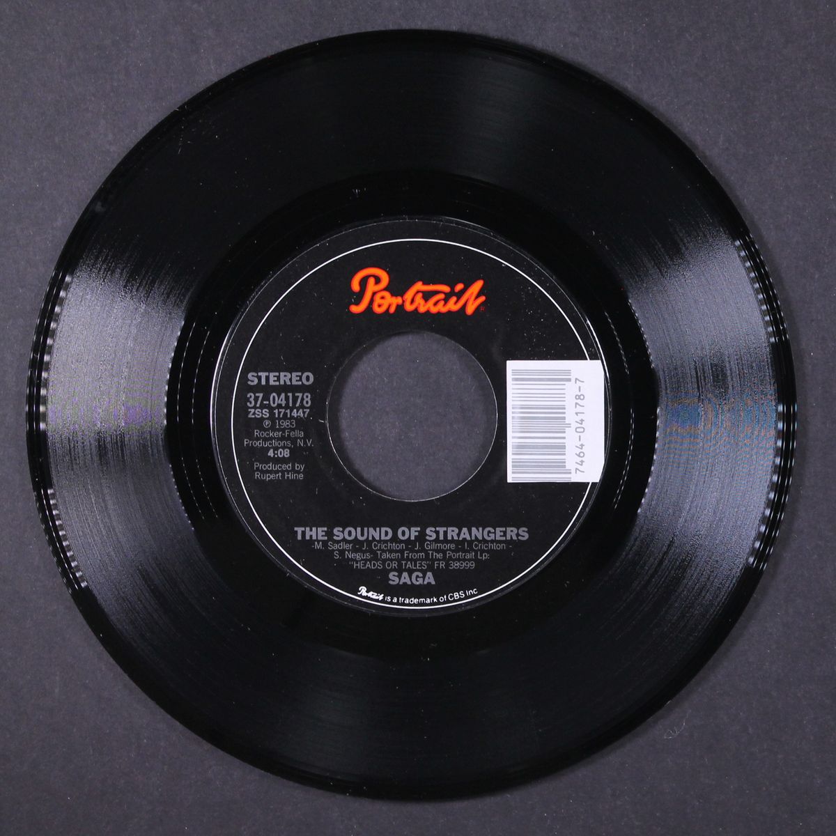 the flyer / the sound of strangers by SAGA