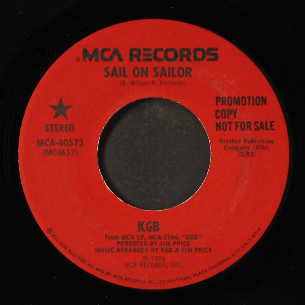sail on sailor / same by KGB