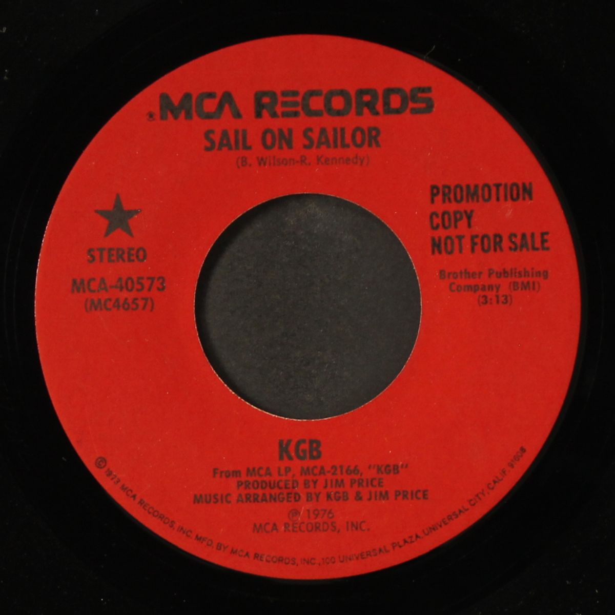 sail on sailor / same by KGB