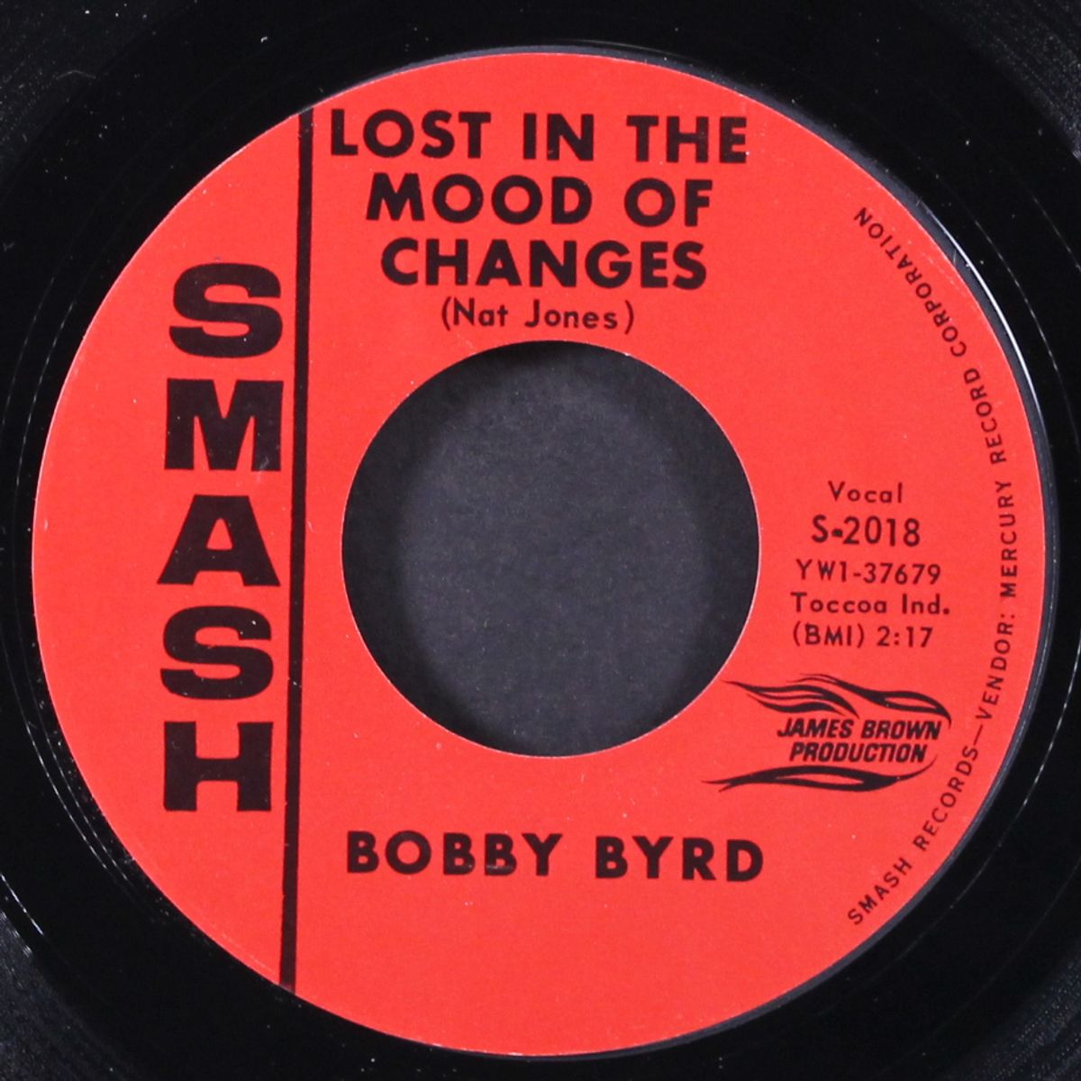 lost in the mood of changes / oh, what a night by BOBBY BYRD