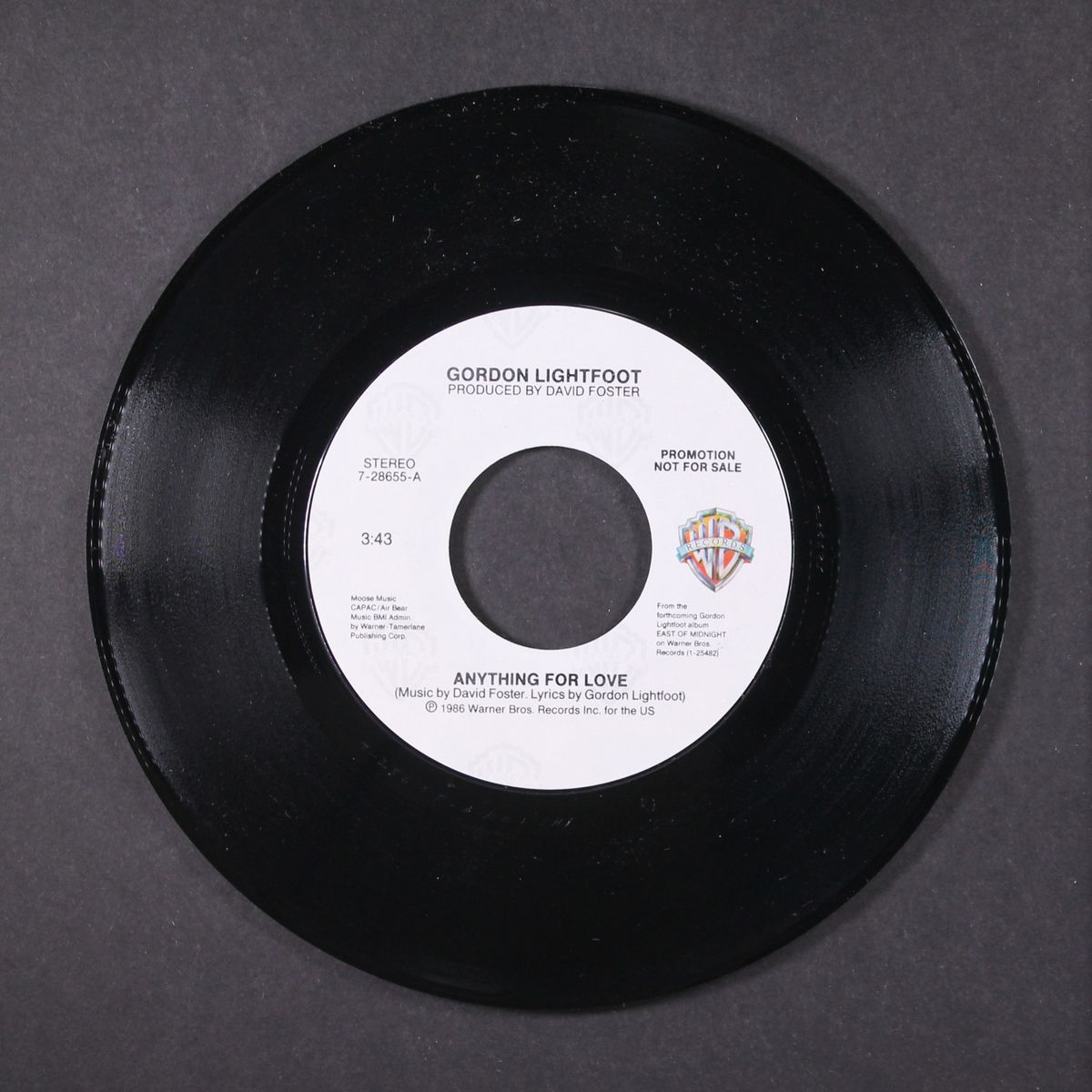 anything for love by GORDON LIGHTFOOT