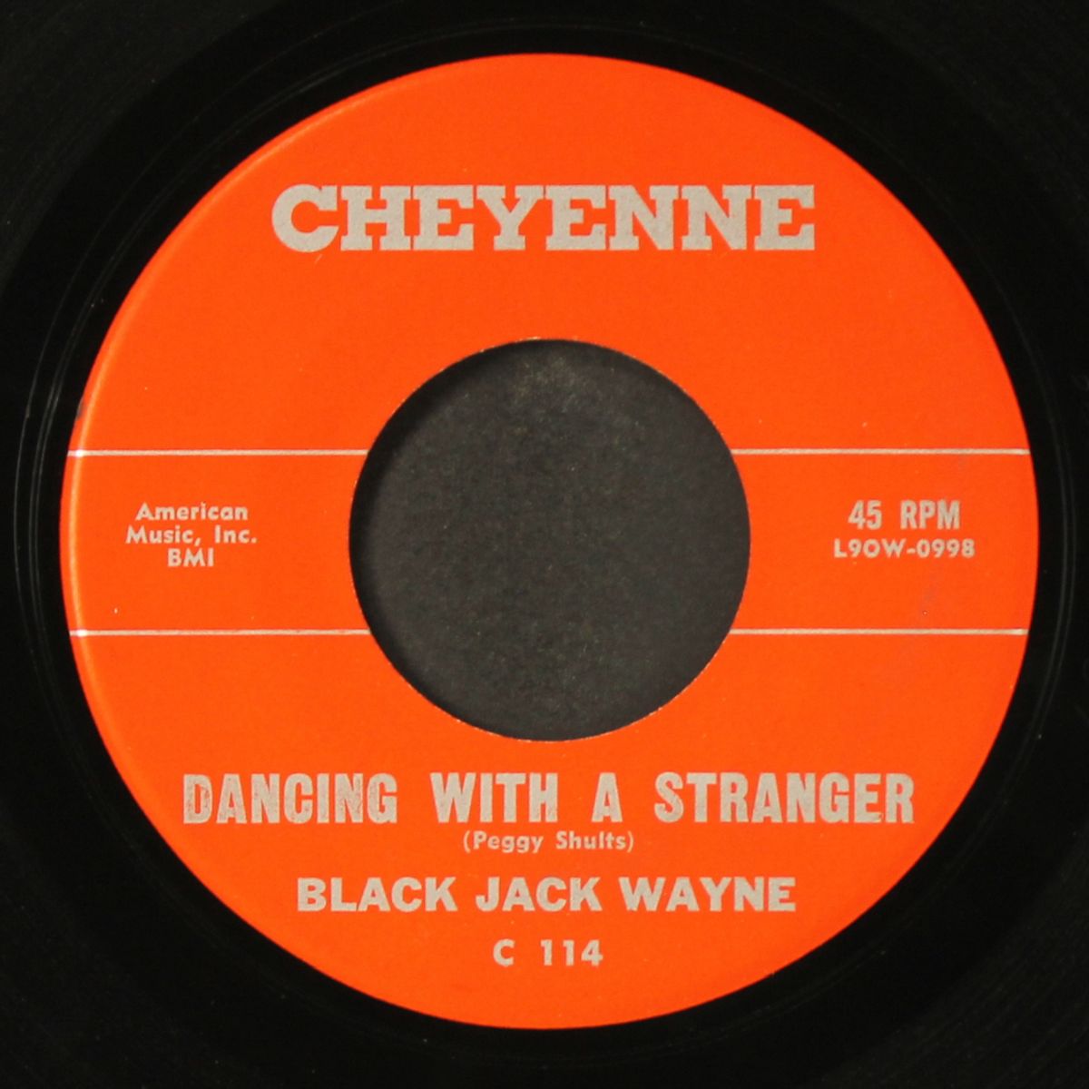 dancing with a stranger / red silk stockings by BLACK JACK WAYNE