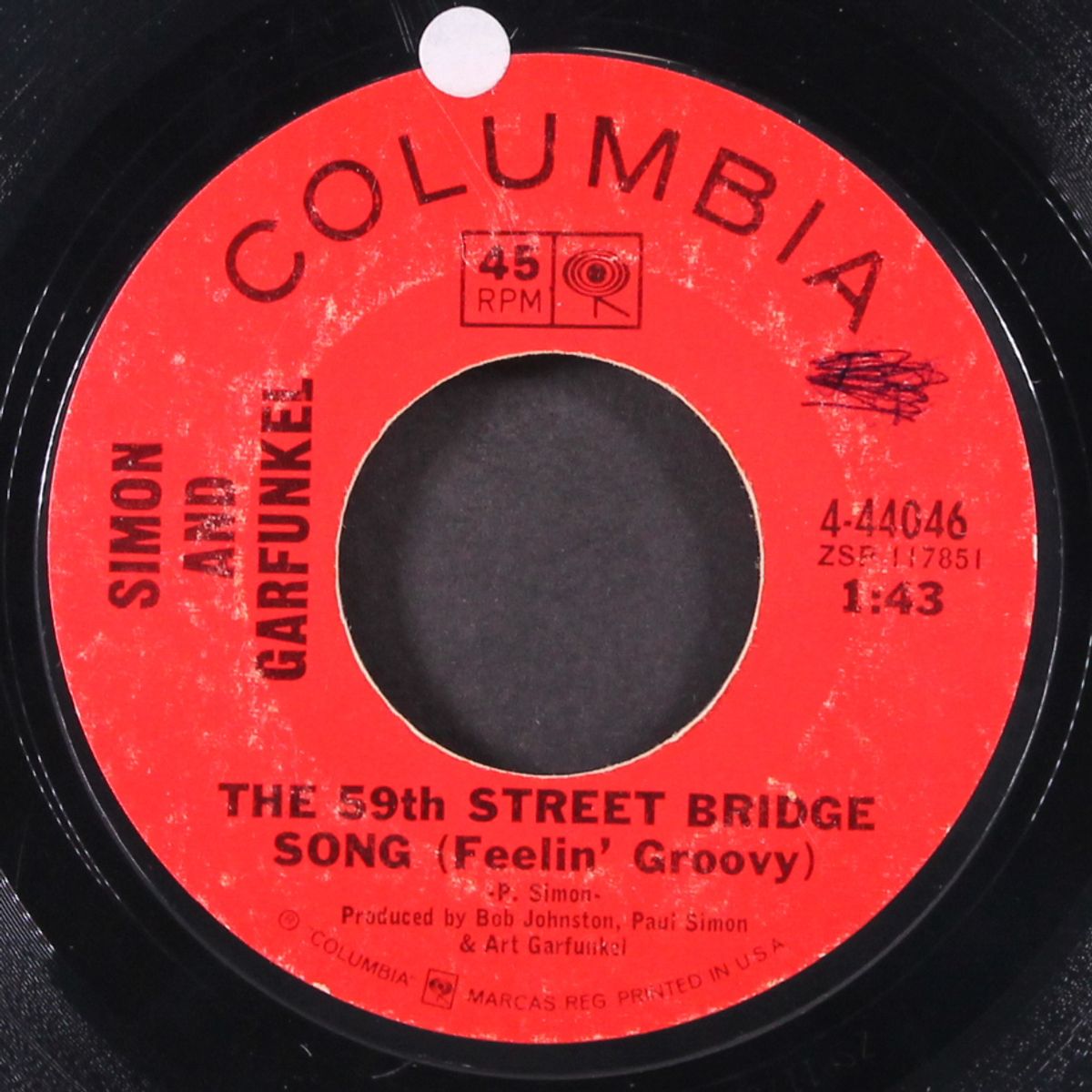 the 59th street bridge song (feelin' groovy) / at the zoo by SIMON & GARFUNKEL