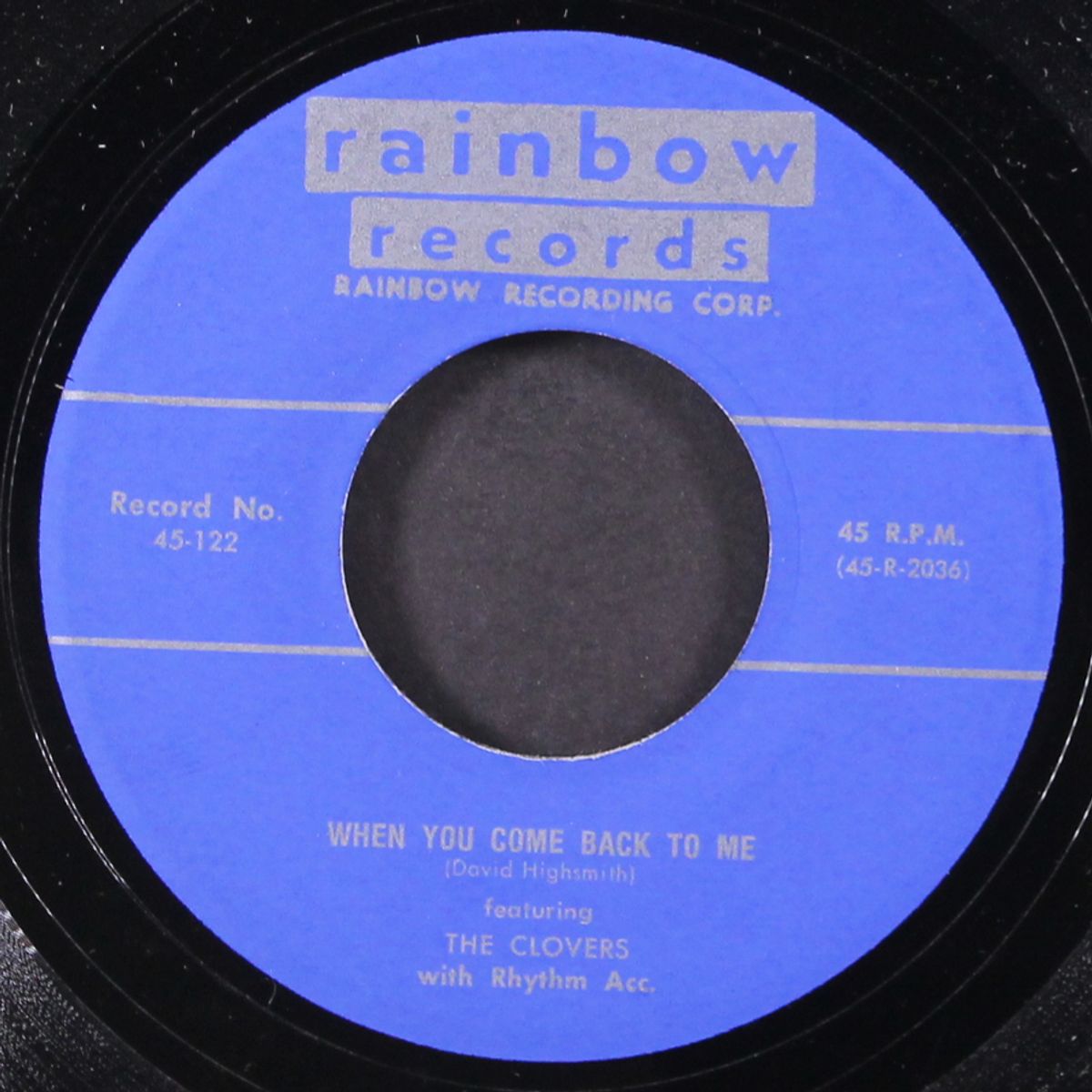 when you come back to me by CLOVERS