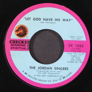 JORDAN SINGERS