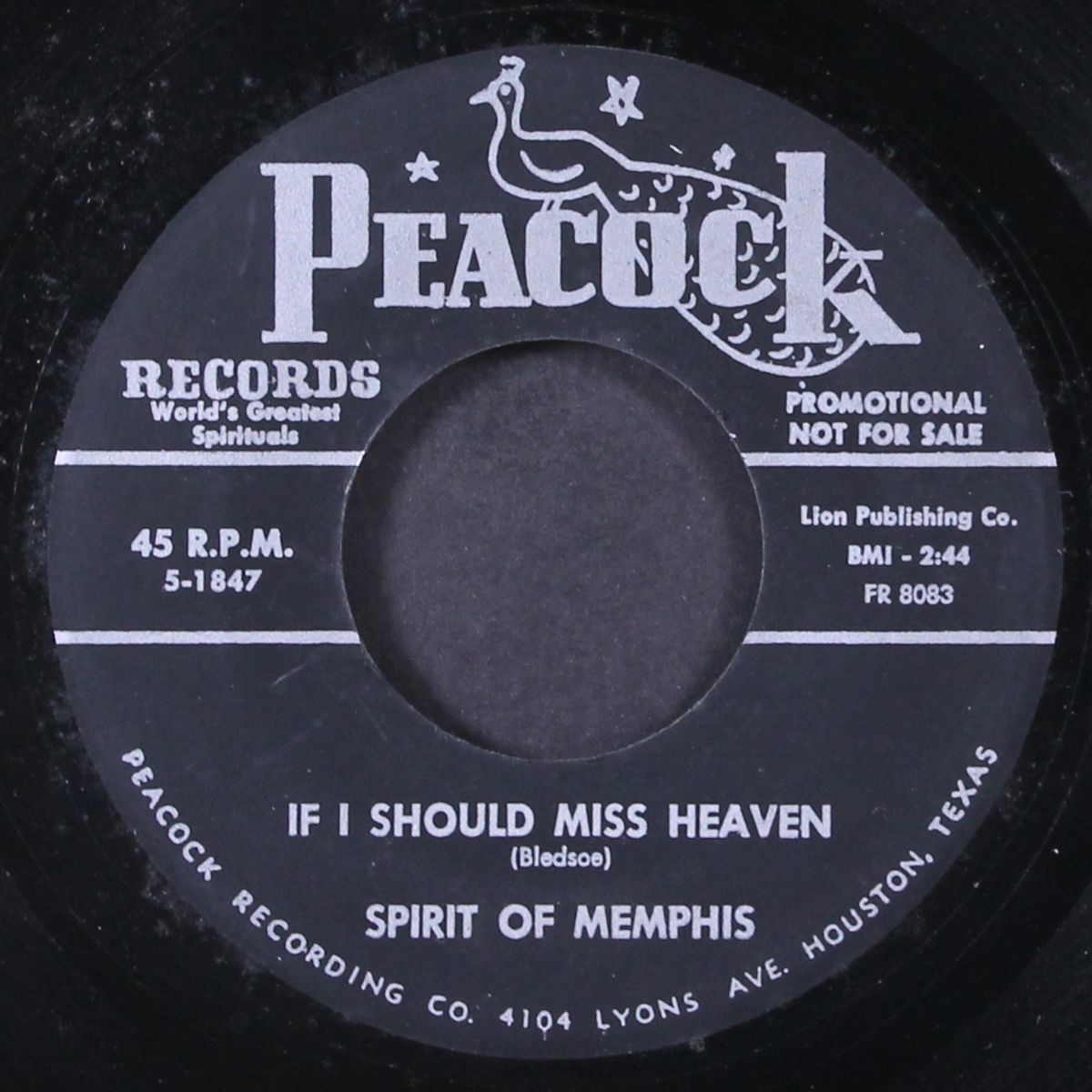 why / if i should miss heaven by SPIRIT OF MEMPHIS