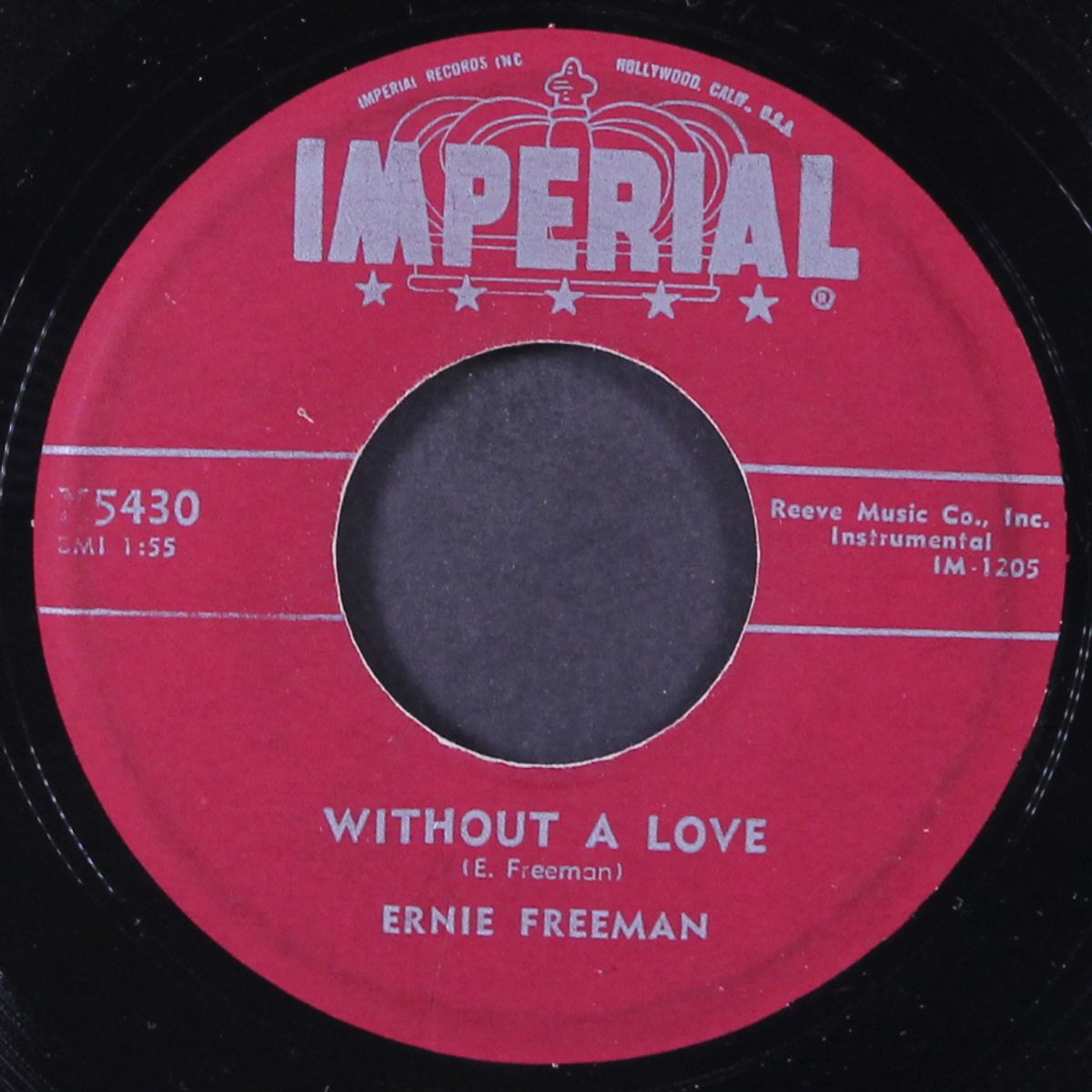 night life / without a love by ERNIE FREEMAN