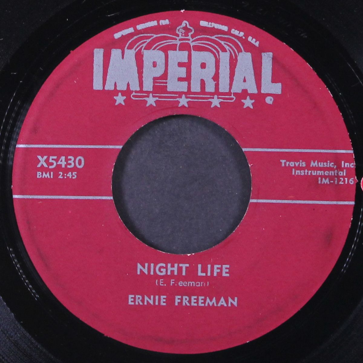 night life / without a love by ERNIE FREEMAN