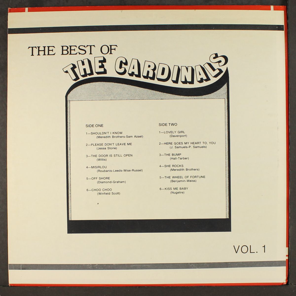 best of, vol. 1 by CARDINALS