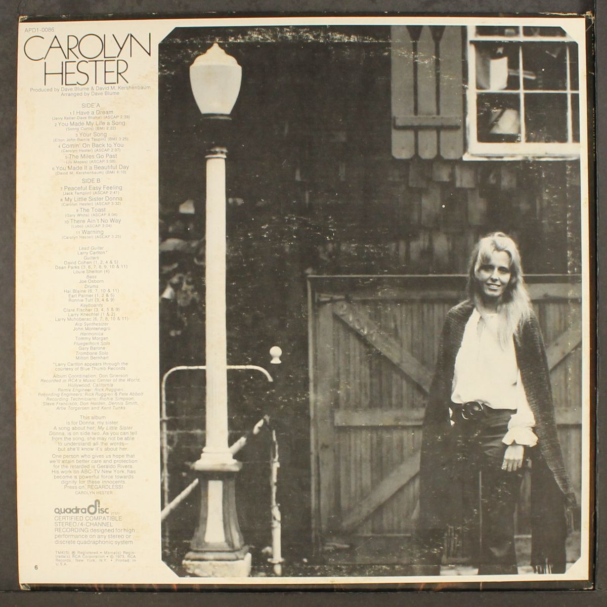 carolyn hester by CAROLYN HESTER