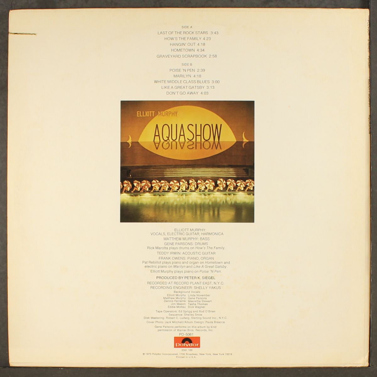 aquashow by ELLIOTT MURPHY