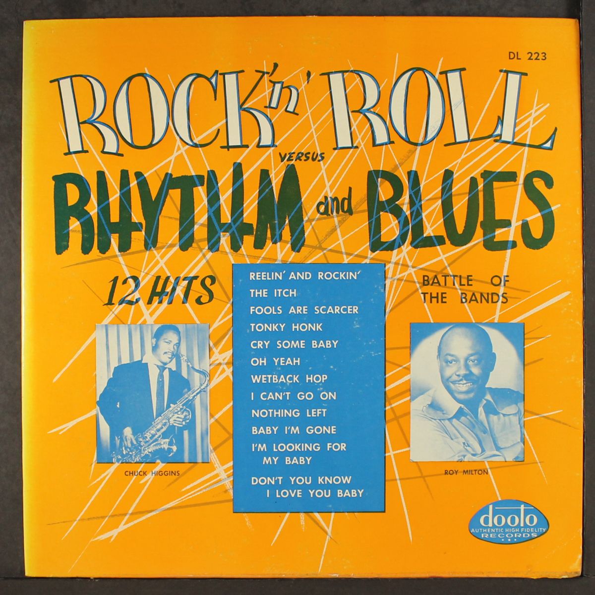 rock 'n' roll versus rhythm and blues by CHUCK HIGGINS / ROY MILTON