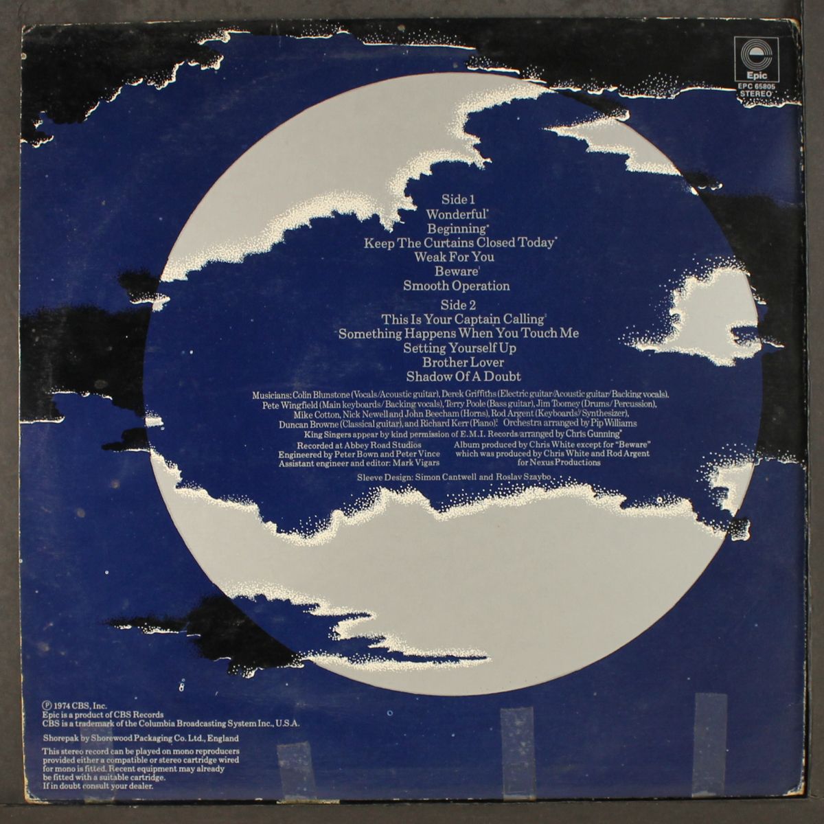 journey by COLIN BLUNSTONE