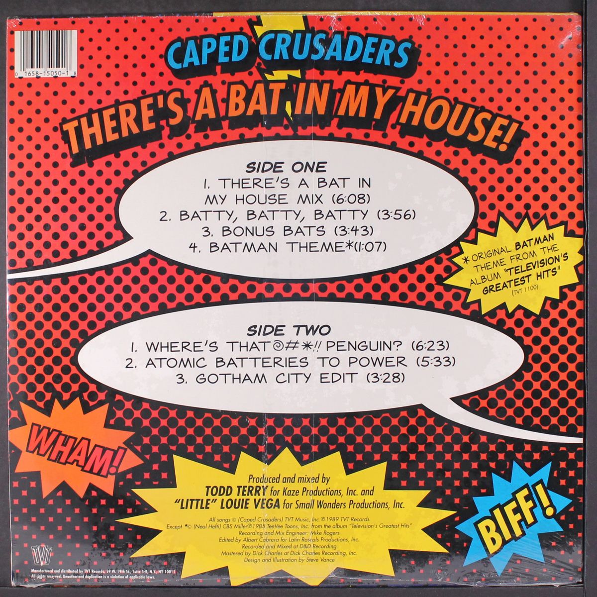 there's a bat in my house by CAPED CRUSADERS