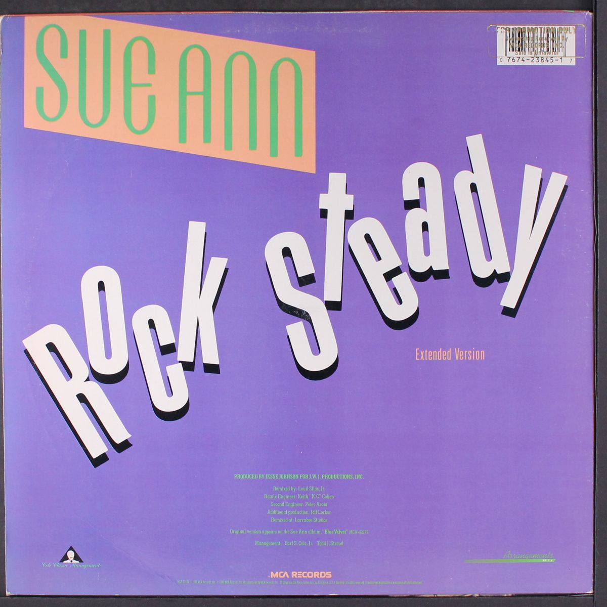 rock steady (3 mixes) by SUE ANN