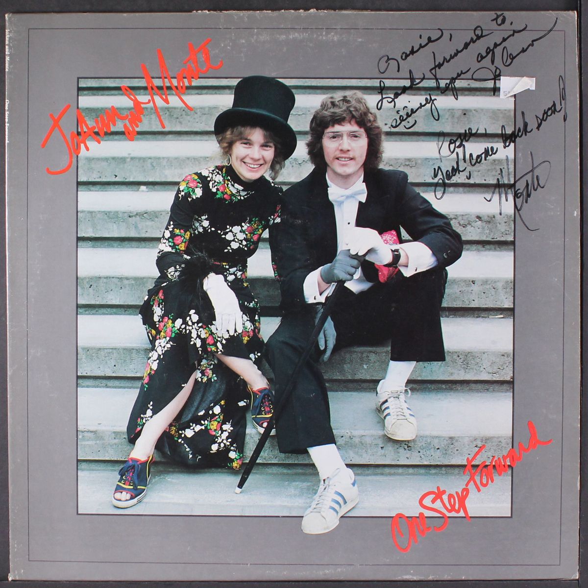 one step forward by JOANN & MONTE