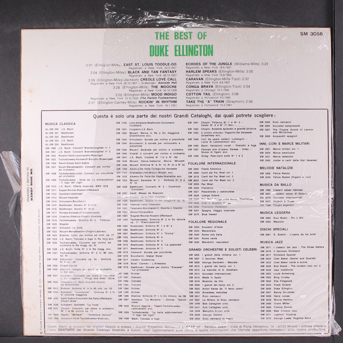 the best of by DUKE ELLINGTON