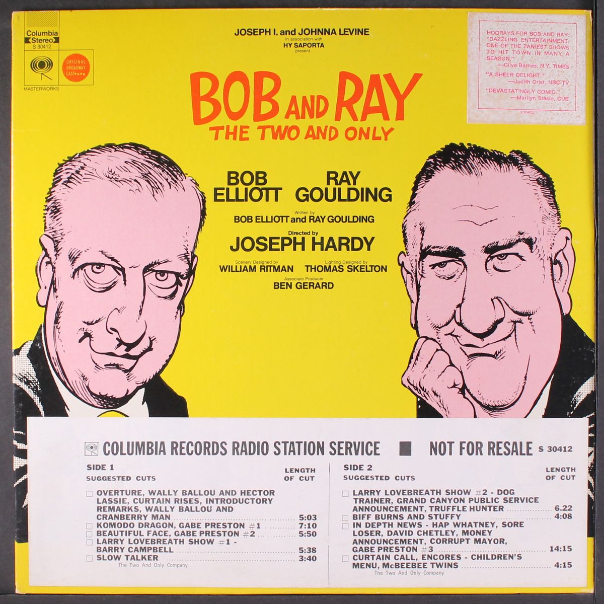 bob and ray, the two and only by ORIGINAL CAST