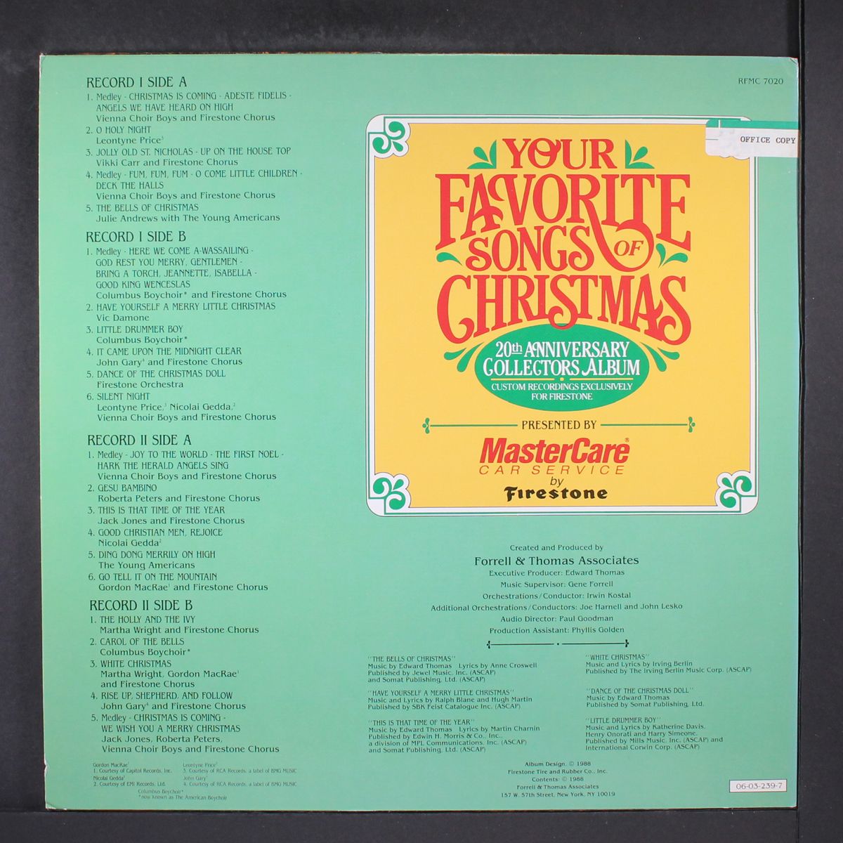 your favorite songs of christmas by VARIOUS