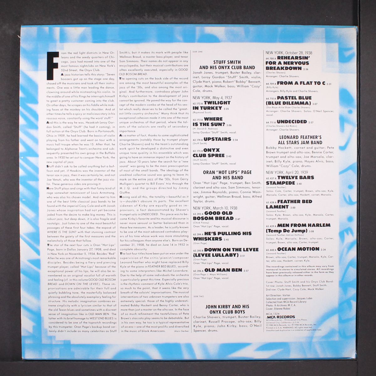 the swinging small bands, 1 by VARIOUS