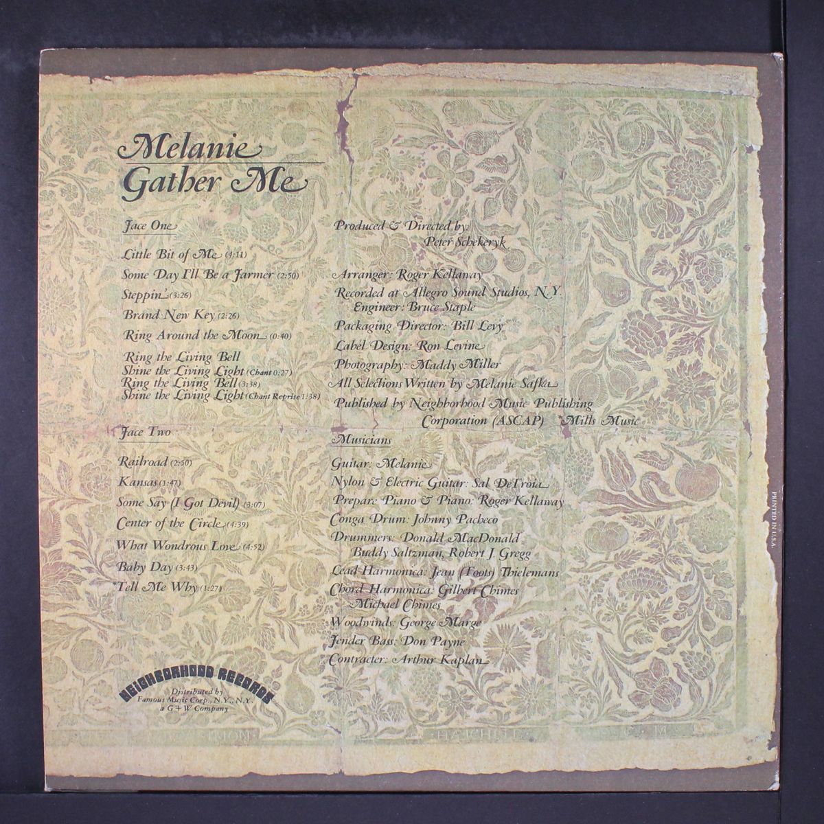 gather me by MELANIE