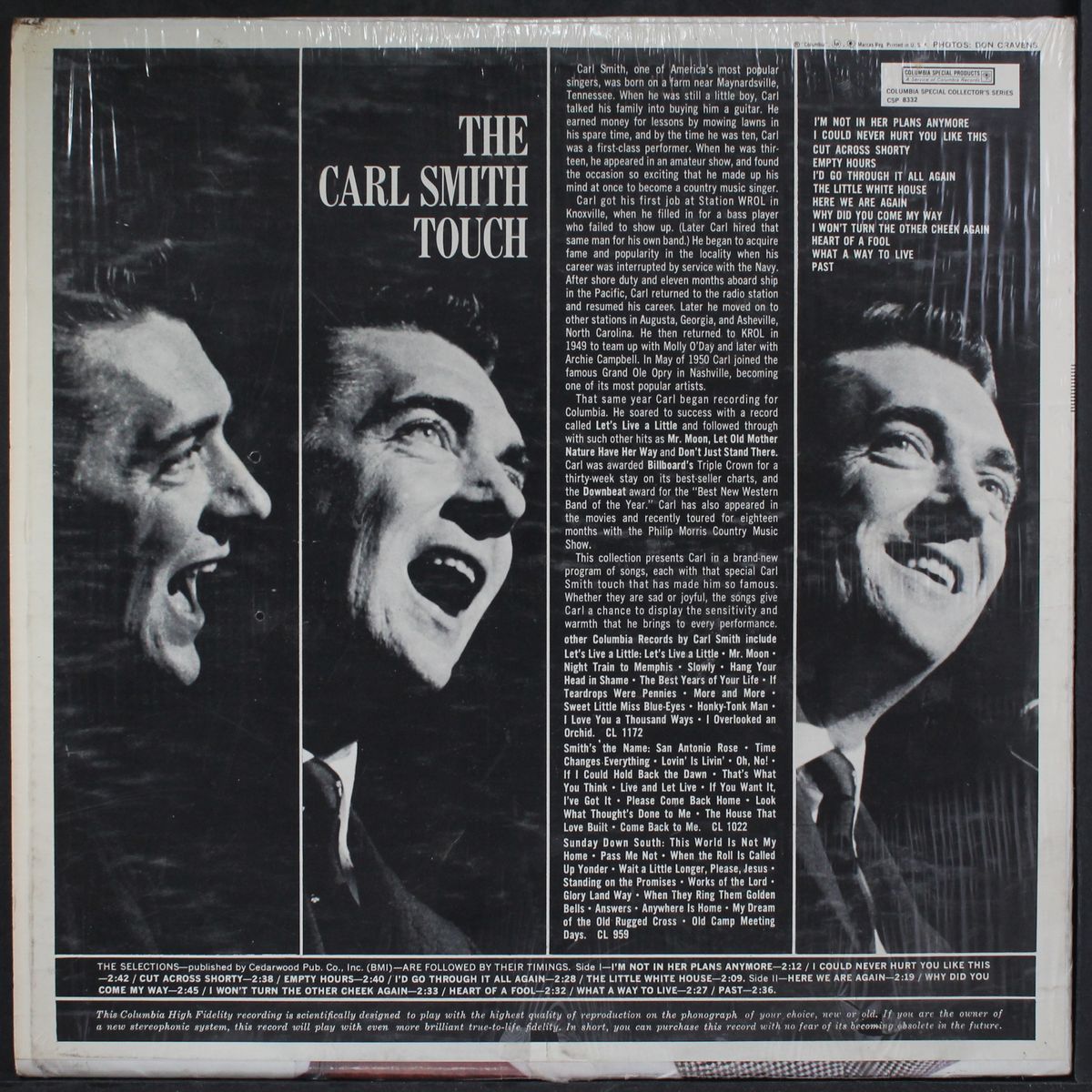 the carl smith touch by CARL SMITH