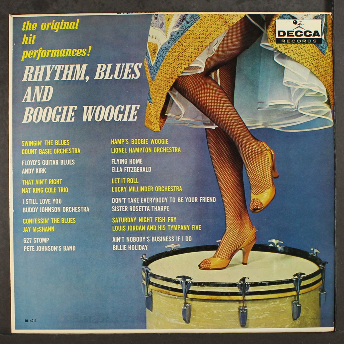 rhythm, blues and boogie woogie by VARIOUS