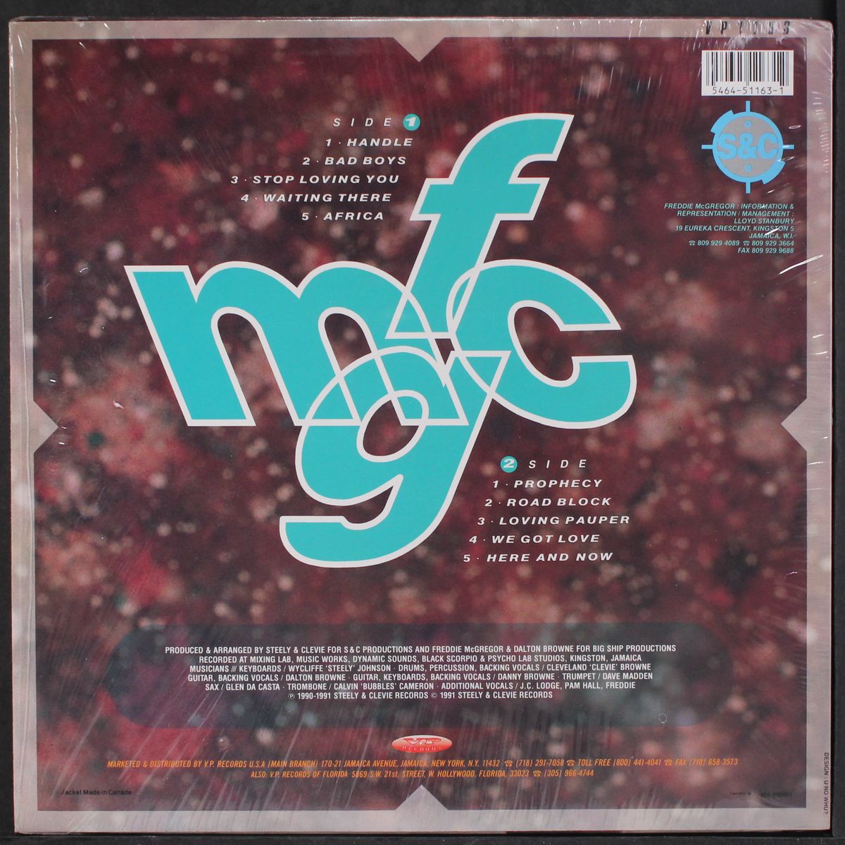 now by FREDDIE MCGREGOR