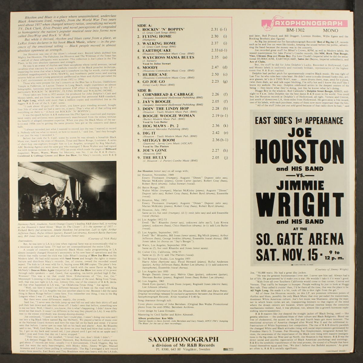 rockin' 'n' boppin' by JOE HOUSTON