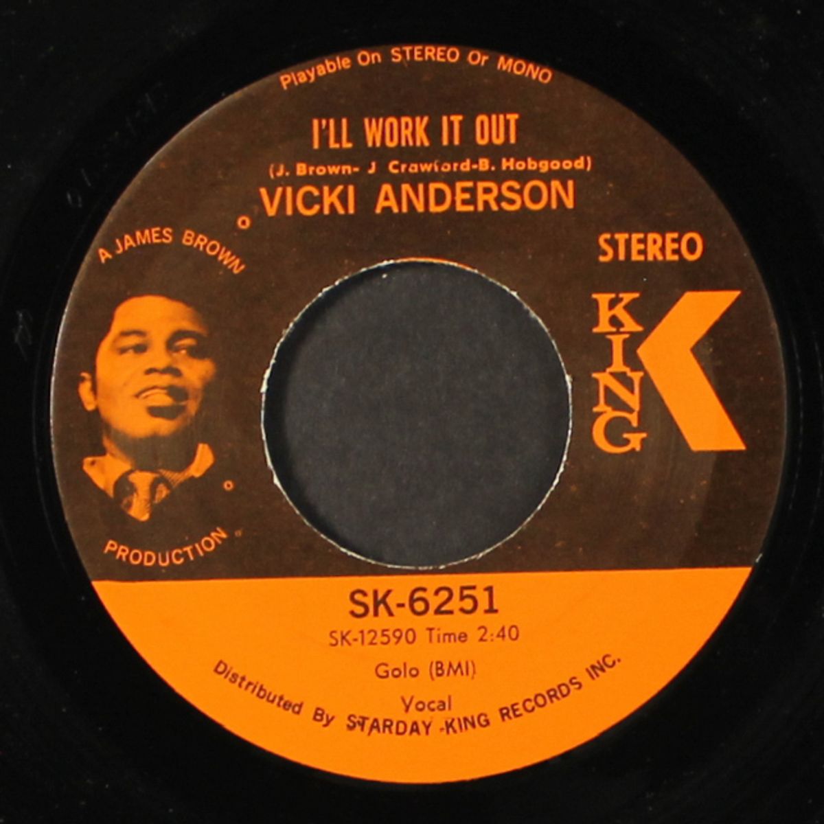 answer to mother popcorn / i'll work it out by VICKI ANDERSON