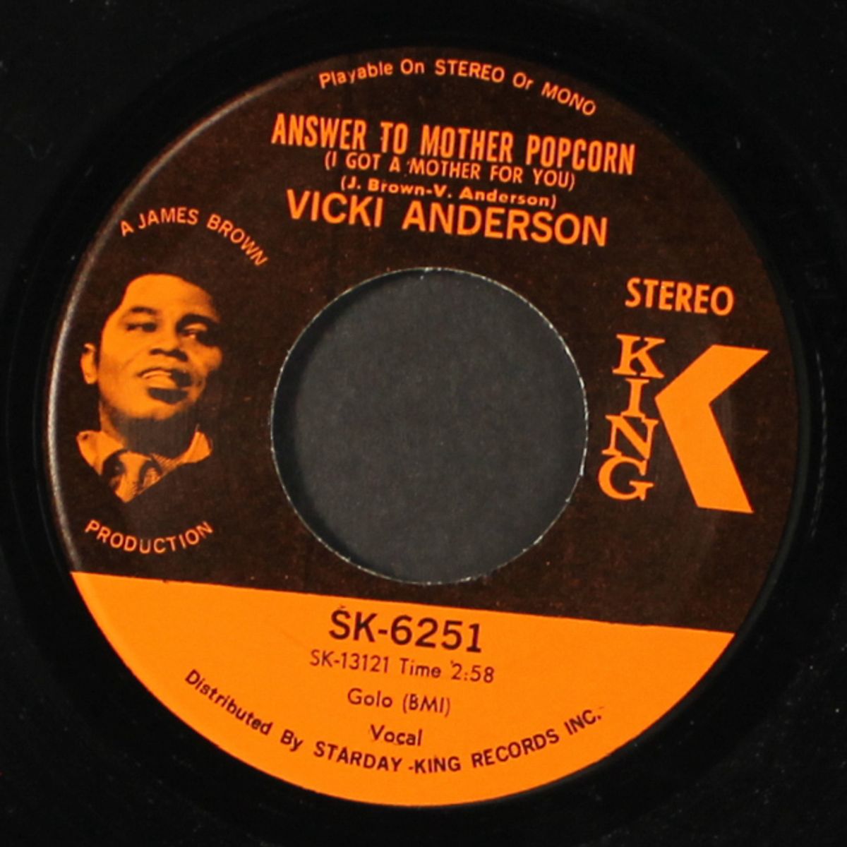 answer to mother popcorn / i'll work it out by VICKI ANDERSON