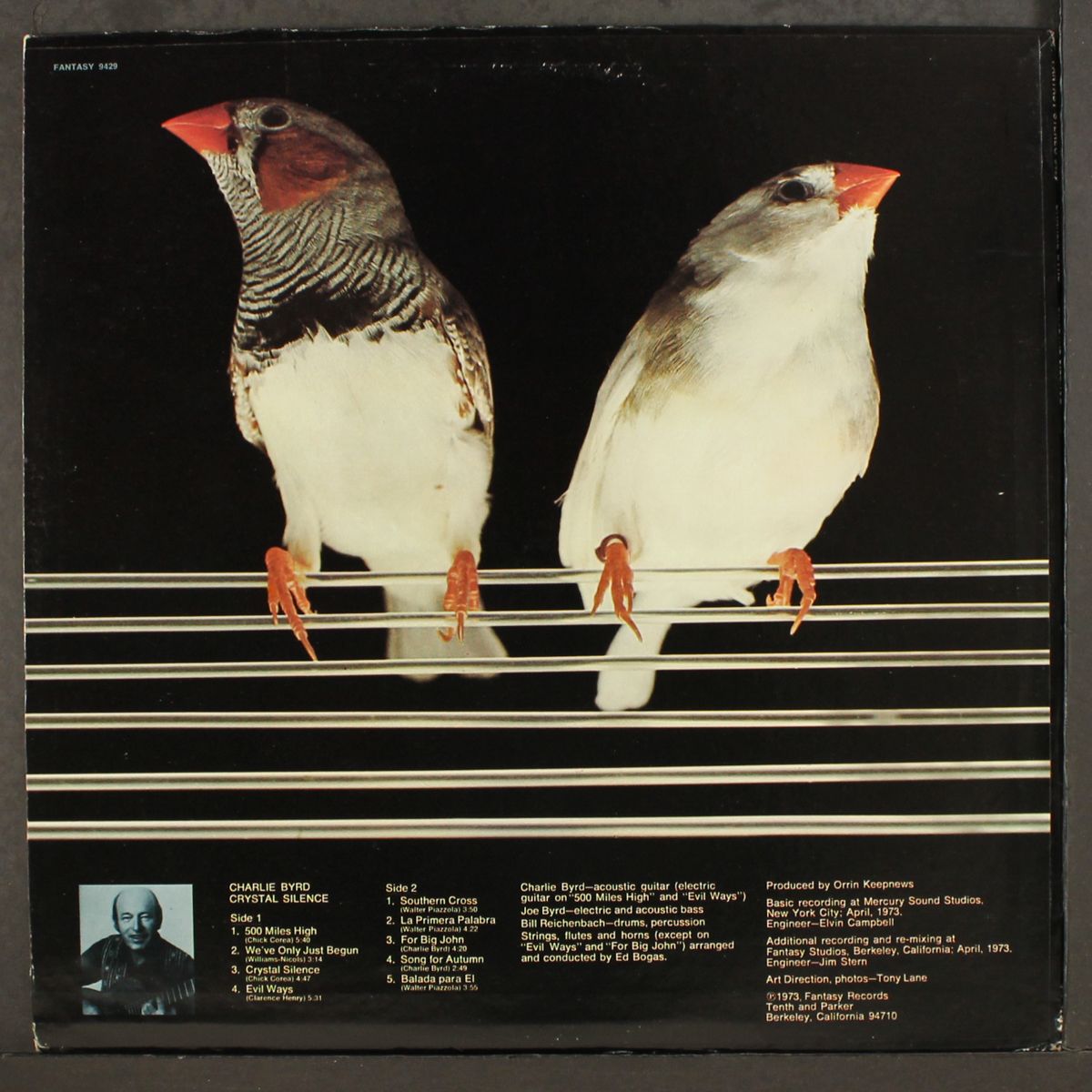 crystal silence by CHARLIE BYRD
