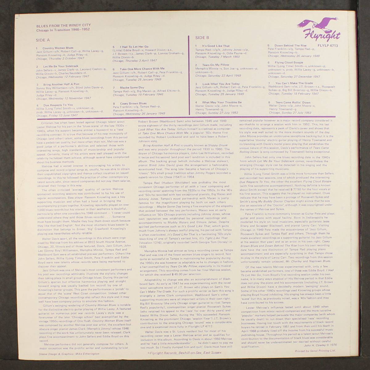 blues from the windy city by VARIOUS