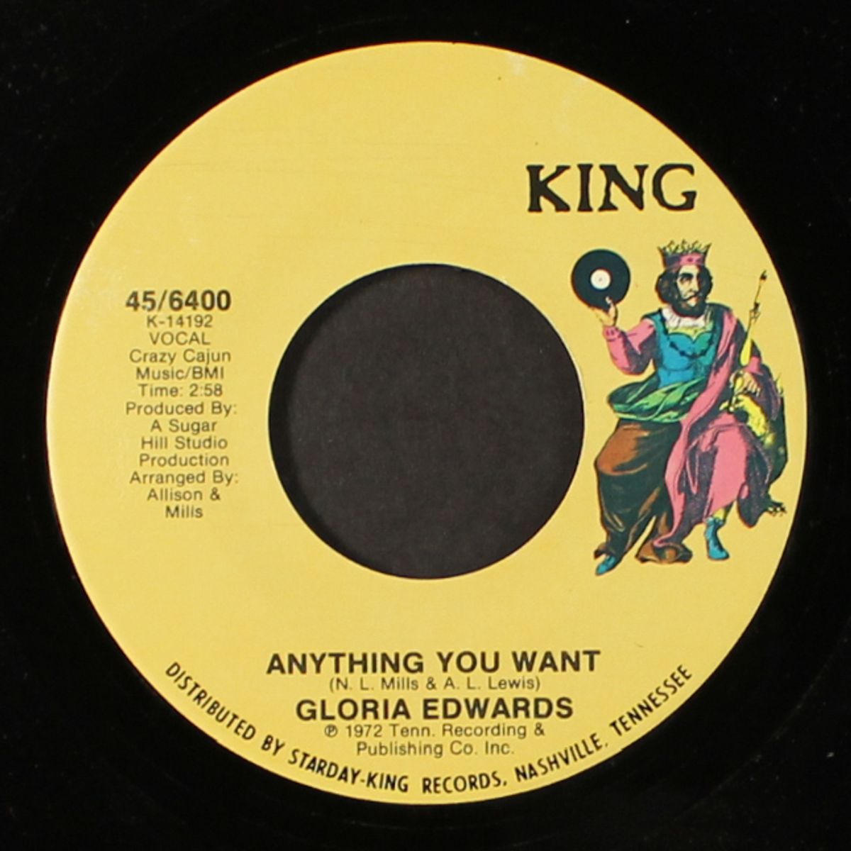 keep up with my man / anything you want by GLORIA EDWARDS