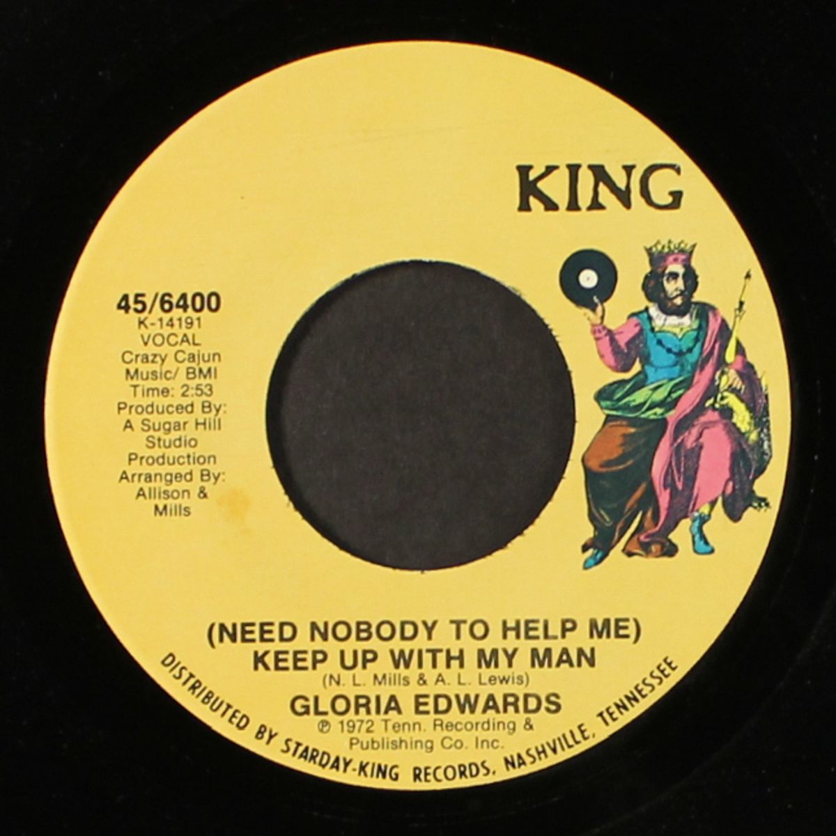keep up with my man / anything you want by GLORIA EDWARDS