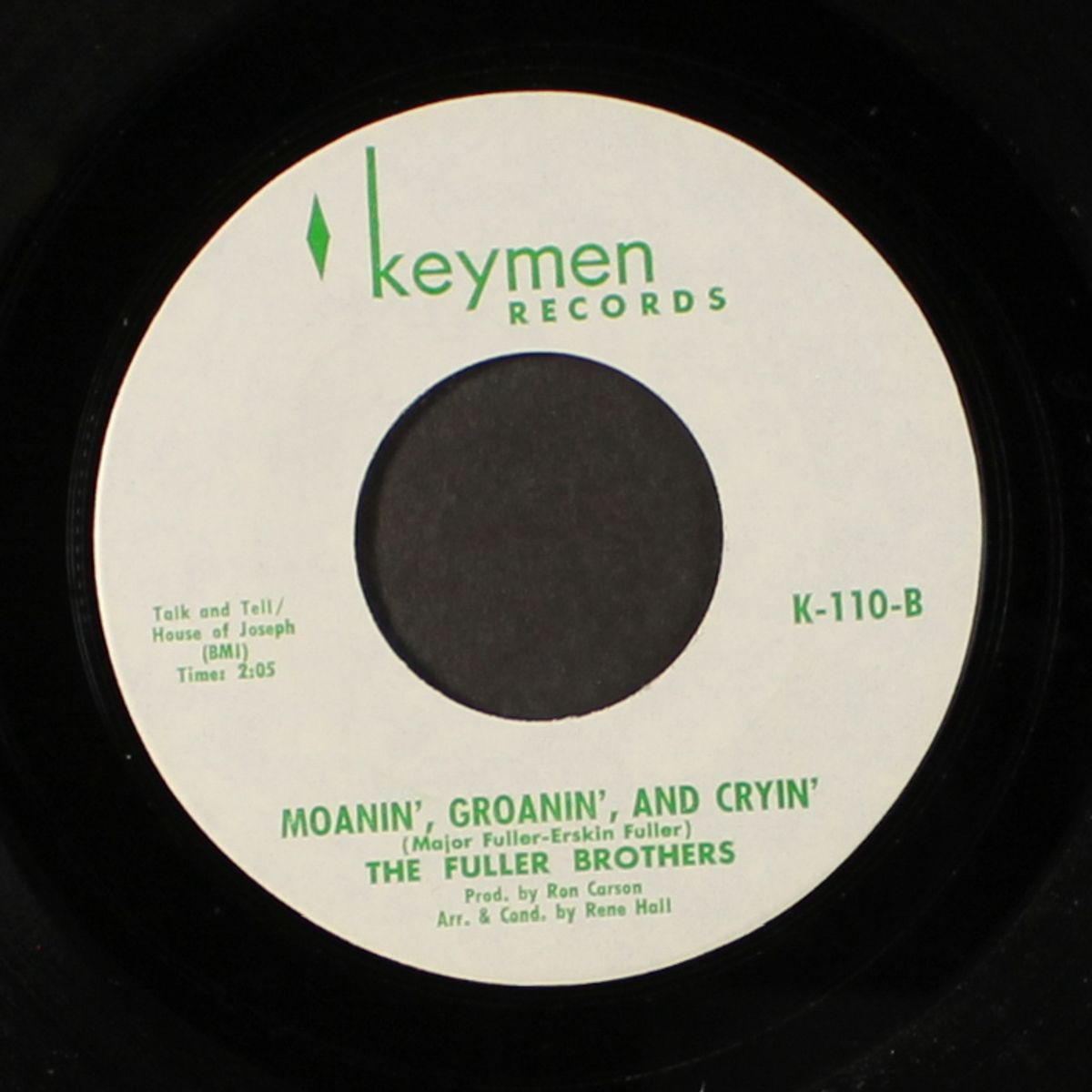 moanin', groanin', and cryin' / by my side by FULLER BROTHERS